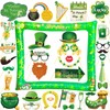 LMSHOWOWO St. Patrick's Day Inflatable Photo Booth Frame, with 35