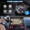 Single Din Flip-Out Touchscreen Radio: 7 Inch Wireless CarPlay Android