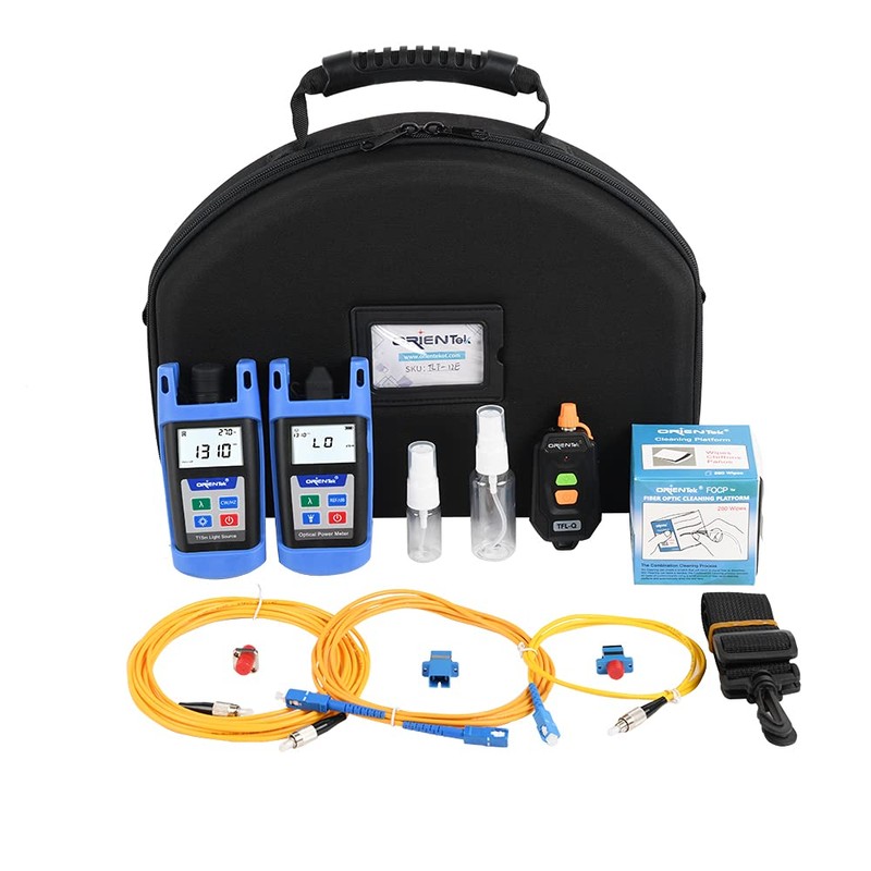 ORIENTEK TLT-12E FTTH Tool Kits Fiber Optic Power Meter +