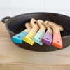 Now Designs Bamboo Utensils, Set of 5, Multi-Color, 1 ea,