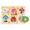DJECO 31064 Encajable Coucou-house Stacking and Fitting Toys
