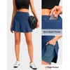Women's Cycling Skirts 4D Padded Bike Shorts with Pockets High