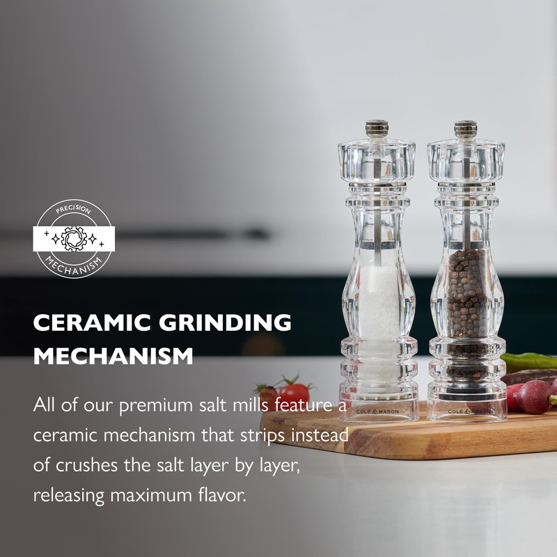 Cole & Mason London Refillable Spice Mill - Kitchen &