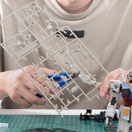 Model Hobby Making Tool Kit 30Pcs, Model Basic Tools Craft Set Compatible with Gundam Car Miniature Plastic Model Building Repairing and Fixing, Portable Hobby Building Set for Beginners DIY Craft