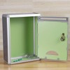 NUOBESTY Letter Box Suggestion Box Lockable Box Internal Letter Box