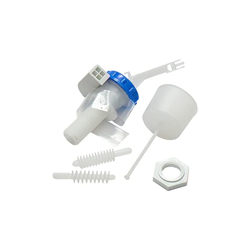 Merriway BH02986 Torbeck Traditional Side Entry Filling Valve , White