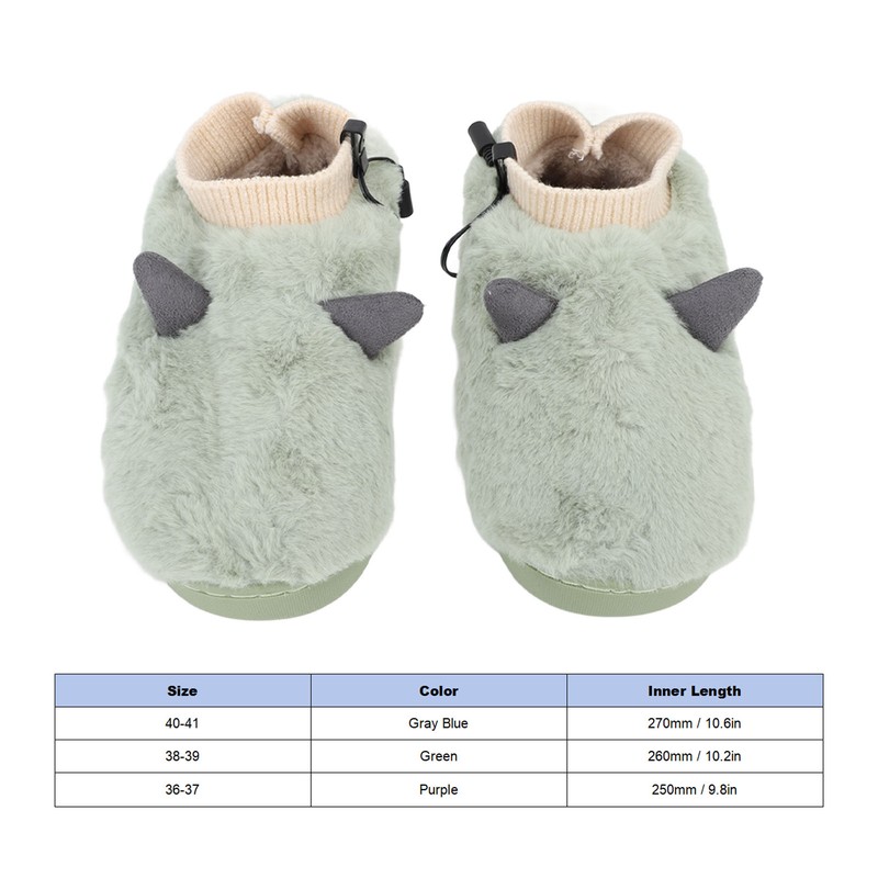 1 Pair Electric Foot Warmer USB Heating Shoes 3 Gears