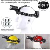 VASTFIRE 2000 Lumen Head Lamp, Rechargeable Ultra Bright Floodlight Headlamp