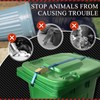 Trash Can Locks for Animals, Raccoon Bear Proof Trash Bin