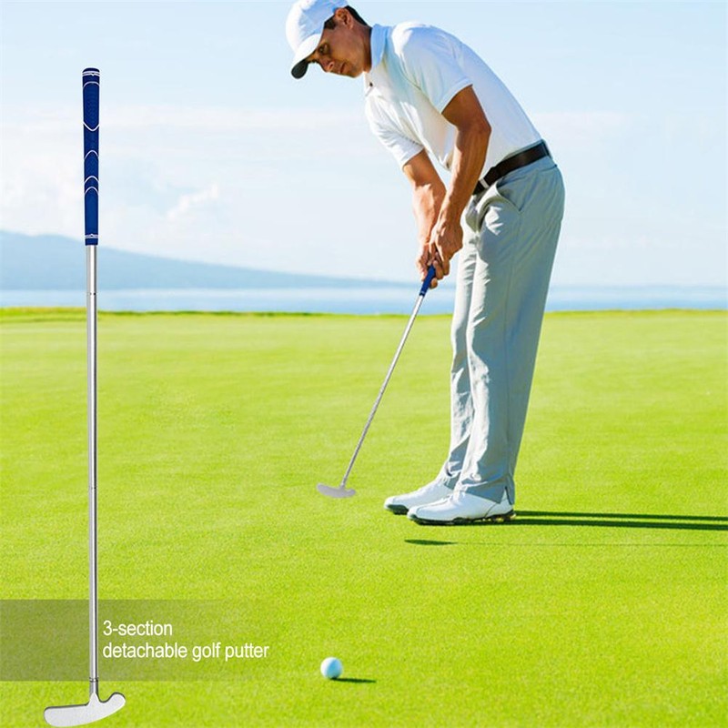 Removable 3 Piece Putter Adjustable Adult Putter Portable Left and