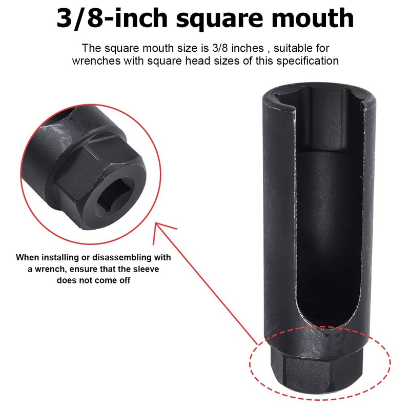 Osilly Car Oil Pressure Sensor Socket, 6 Point Auto Profession