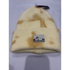 Nobo No Bo Tie Dye Beanie Stocking Cap Gold Unisex Adult
