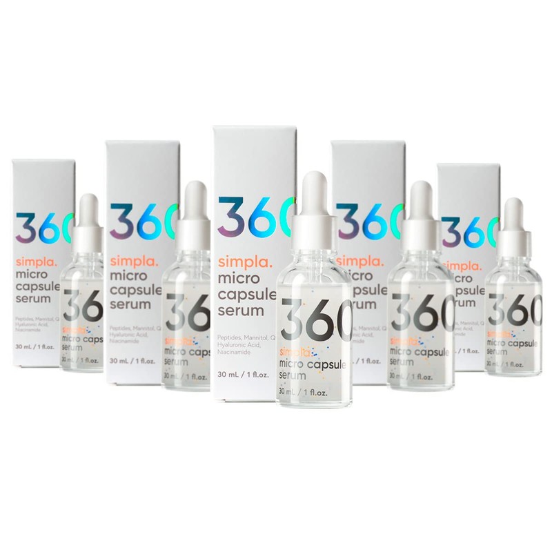 Simpla 360 Serum con Micro-Capsulas 30 ml 5 Pack