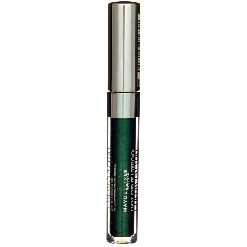 Maybelline New York Color Tattoo Eye Chrome Shadow, Electric Emerald,