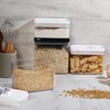 Felli Flip Tite Storage Container with Lid 4” RECTANGULAR Airtight