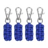 TIXIPEM Paracord Zipper Pulls [4PCS] - Paracord Lanyard Keychain Use