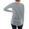 Tankaneo Womens Maternity Nursing Tops Casual Long Sleeve Double Layer