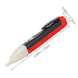 ORFOFE 1pc Non- Electricity Detection Pen Flashlight Electrician Tool for Safe Voltage Testing Low Light Conditions