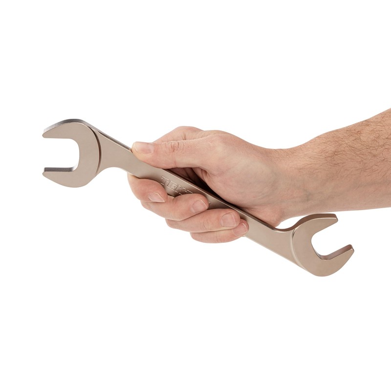 TEKTON 27 mm Angle Head Open End Wrench | WAE84227