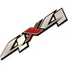 1PC Fender Rear 4x4 Emblem 3D Badge Nameplate Letter Decal