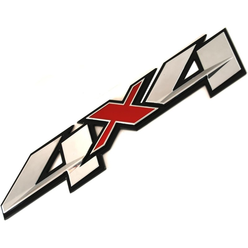 1PC Fender Rear 4x4 Emblem 3D Badge Nameplate Letter Decal