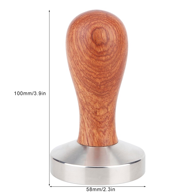 58mm Home Office Stainless Steel Coffee Tamper Coffee Powder Tamping