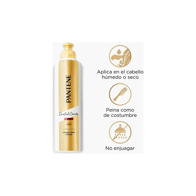 Crema para Peinar Pantene Pro-V Control Caída 300 ml