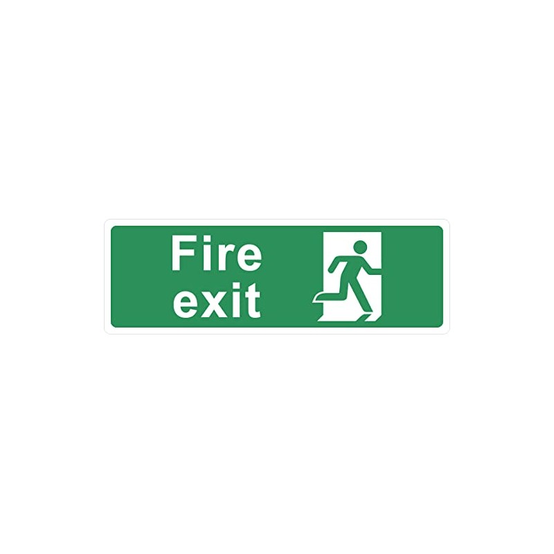 315mm x 105mm x 3mm premium composite aluminium Fire exit
