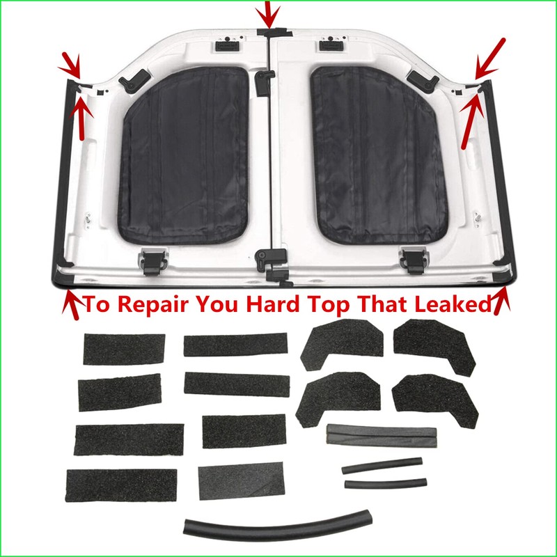 Car Roof Leak Sealing Repair Kit for Jeep Wrangler JK