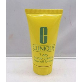 Clinique  Clinique 7 Day Scrub Cream Rinse-Off Formula Travel Size 1 Fl Oz