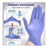 200 Guantes Premium Azul Claro Nitrilo Libre Látex Sin Polvo