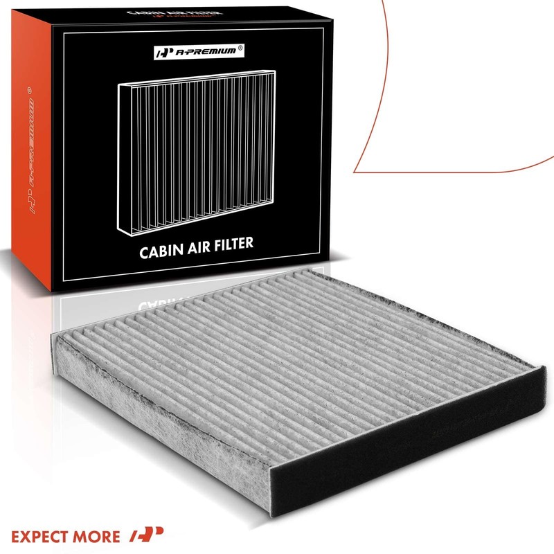 A-Premium Filtro de aire de cabina con carbón activado compatible