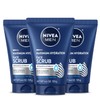 NIVEA Men Deep Cleaning Face Scrub 4.4 Ounce (Pack of