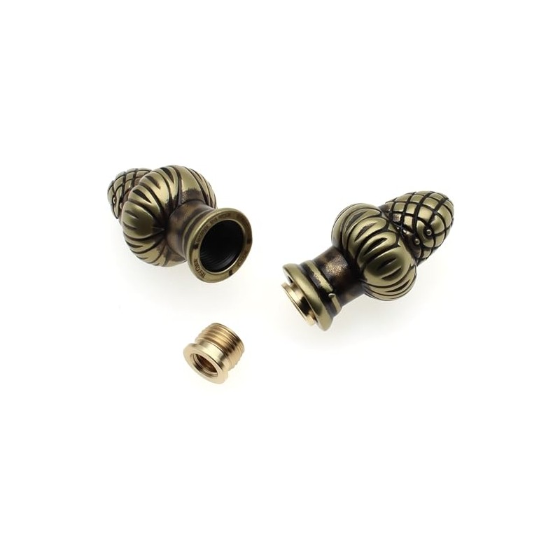 OZXNO 1pcs Solid Lamp Finial Brass Lamp Finial Cap Knob