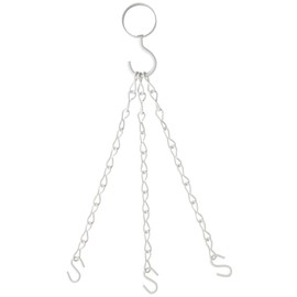 NATIONAL HARDWARE N275-115 Extender Planter Kit, 15 Lb, 18 in L, Steel, White,18 Inch