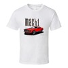 1970 Red Mustang Mach 1 Fastback Musclecar Gift T Shirt
