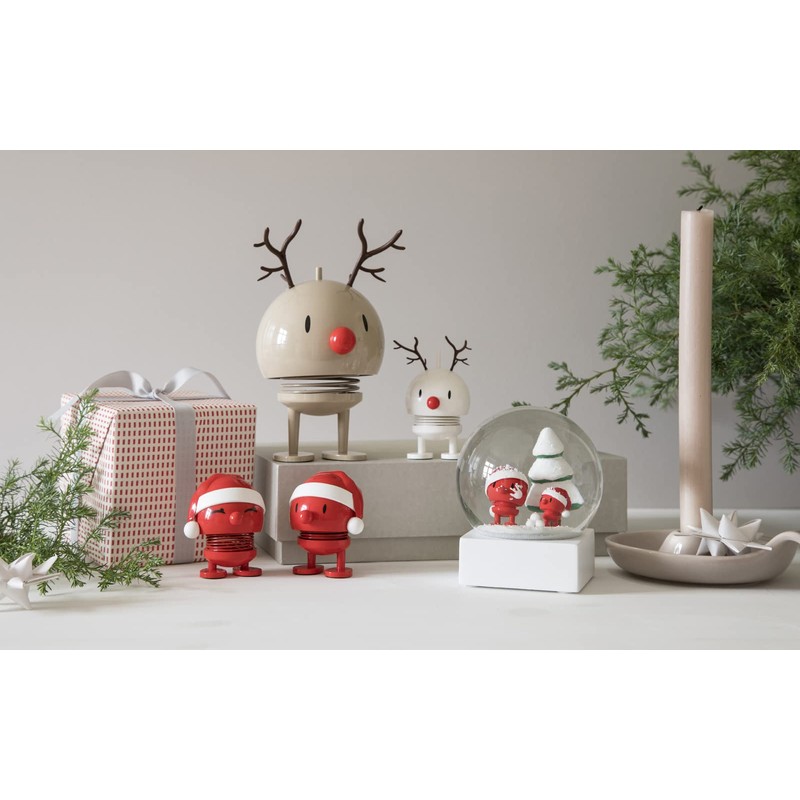 Hoptimist Santa Klaus Bumble Christmas Desk Toy in Classic Scandinavian