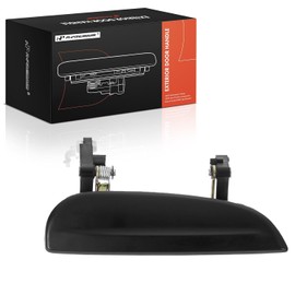 A-premium - Manija de Puerta Exterior Delantera Derecha del Lado del Pasajero Compatible con Kia Rio 2003 2004 2005, Color Negro Liso, Repuesto # 82660-fd010xx