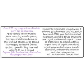 Magna Calm Magna Calm Magnesium Lotion by Magnaporium (Lavender)