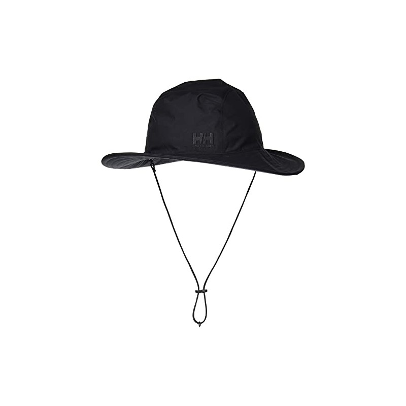 Helly Hansen HC92155 HH Rain Hat, Unisex, Black