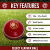 ONEGlobal Select Leather Cricket Ball | 100% Handcrafted, 156g -