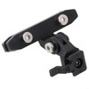 Bike Saddle Light Mount, Aluminum alloy + ABS Tail light