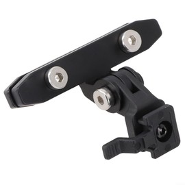 Bike Saddle Light Mount, Aluminum alloy + ABS Tail light Saddle Rail Mount for Bontrager , Bike Rear Light Mounting Bracket, Compact and Lightweight