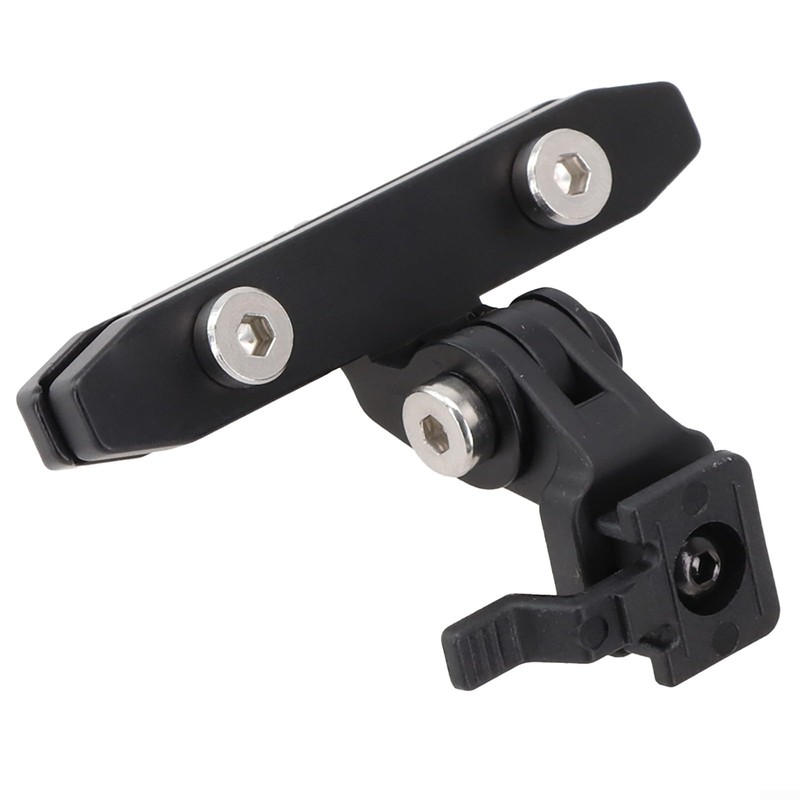 Bike Saddle Light Mount, Aluminum alloy + ABS Tail light