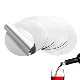 Pack of 20 Wine Pourers, Wine Pourer Plates, Wine Pourer, Pouring Aid, Wine Pouring Aid Dripper for Wine Bottles, Party, Birthday, Wedding