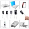 PENGLIN 200 PCS Electrolytic Capacitors Aluminum Electrolytic Capacitor Kit Electronic