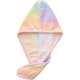 Gorro de Ducha de Coral Fleece para Secado Rápido y Cabello Absorbente Toalla para Cabello, Uso Doméstico, Cuidado Capilar, Super Absorbente Color Aleatorio