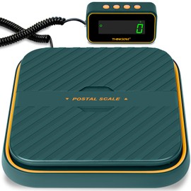 THINKSCALE Shipping Scale for Packages, 86lb/0.1oz Digital Shipping Postal Scale-Hold and Tare Function, Mail Scale Fold up Holder, Postage Scale, Package Scale, Battery&Type-C Charging Cable