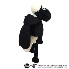 NICI Niki Shaun the Sheep Shaun Classic 9.8 inches (25 cm) / Rabbit Black Hoodie 2023 Zodiac Rabbit