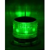 S8LS Green Steady-ON 2NM IP67 Solar LED Marina Dock Barge